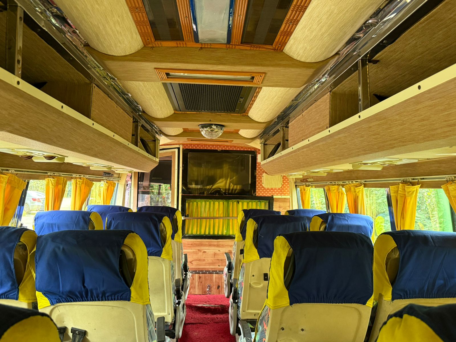 21 Seater Bus Interior